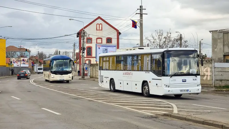 Romanian intercity bus
