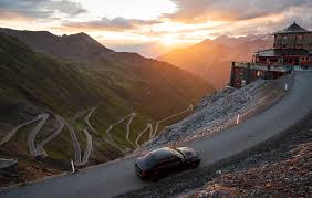Luxury car for mountain transfer